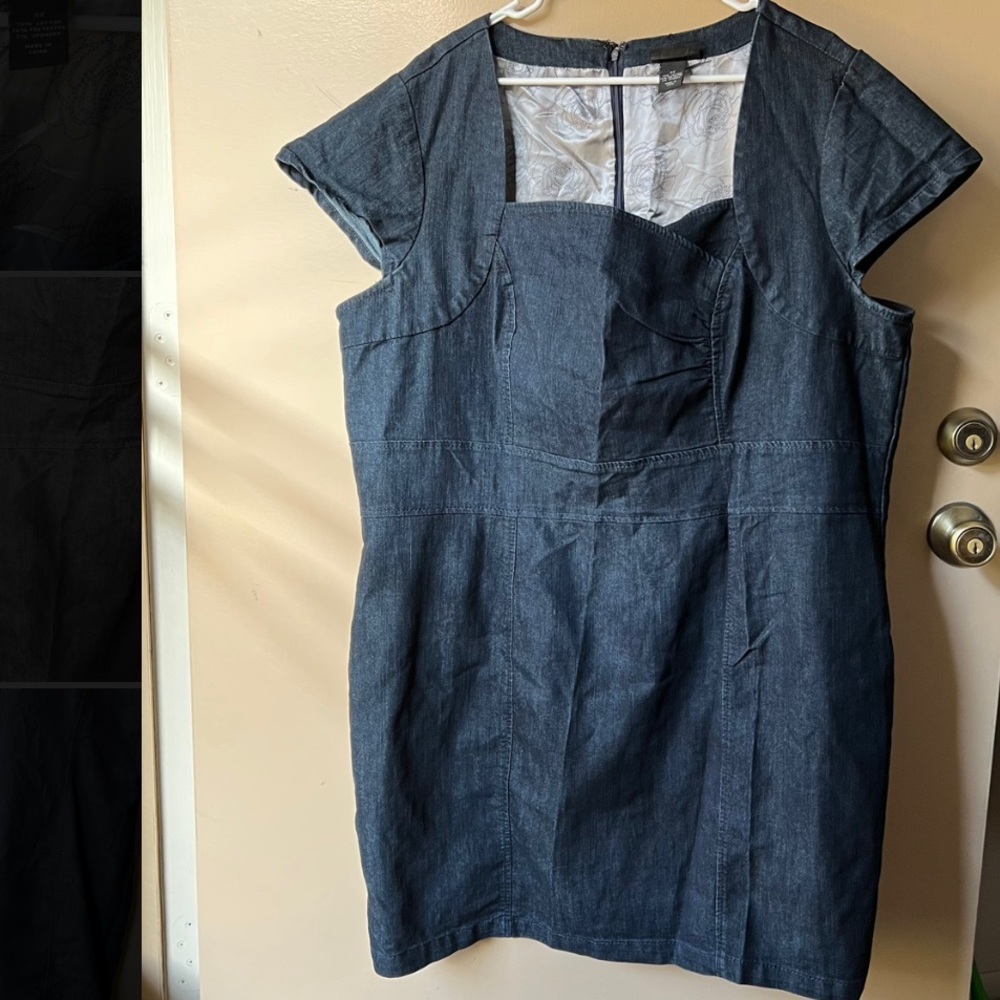 Dark Denim Dress